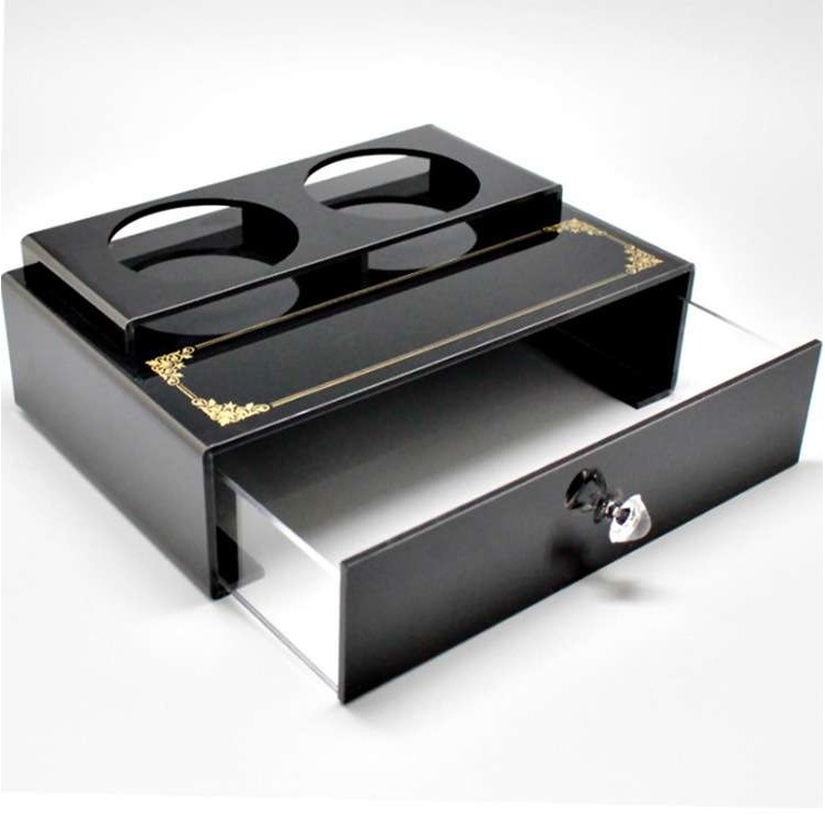 酒店牙具盒亚克力用品卫生间一次性洗漱用品抽屉式客房桌面收纳盒,淘宝优惠券,粉丝福利购,淘宝优惠卷