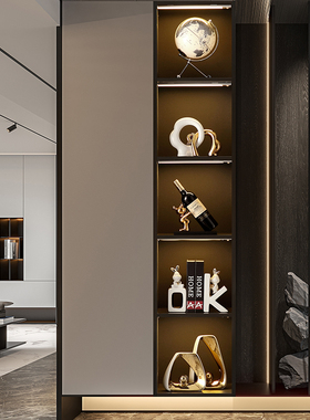 私客陶瓷酒柜摆件新中式客厅