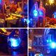 Diy cabin magic night light model ornament gift