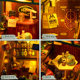 Qiaozhijiang building block diy magic bookend assembly model