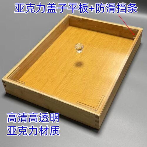 透明亚克力盖子定制长方形圆形带拉手鱼缸盖防尘盖板 - 图2