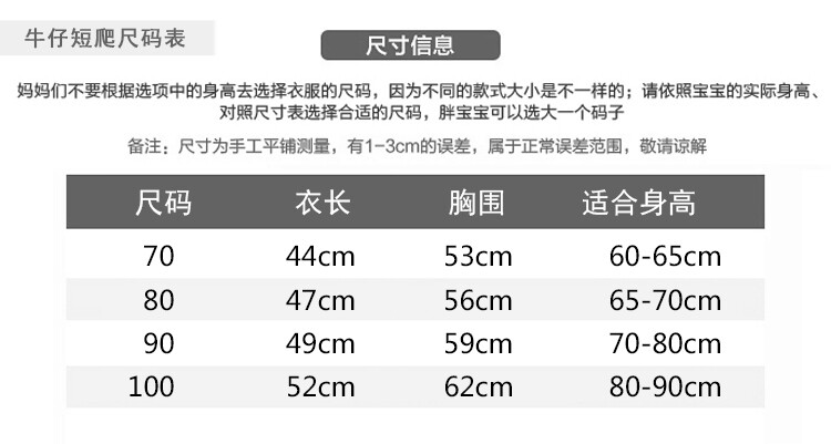 婴儿夏装男宝宝夏季纯棉短袖哈衣 考味佳健祥连身衣/爬服/哈衣