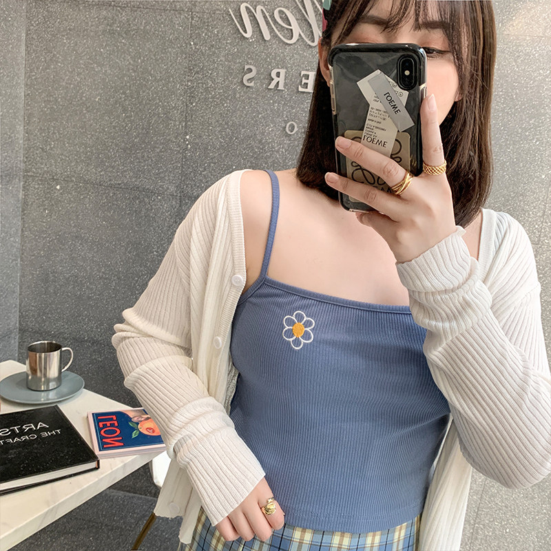 【125斤唐不灵bling】微胖mm小小背心 唐不灵Bling微胖定制大码女装