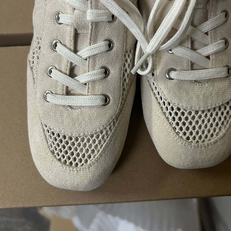 2025年夏季新款夏季新款平底休闲系带德比鞋女单鞋网面透气运动鞋,淘宝优惠券,粉丝福利购,淘宝优惠卷