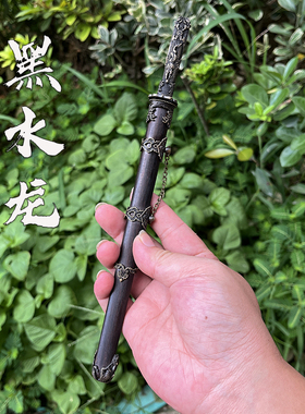 龙泉黑水龙唐横刀迷你兵器摆件玩具模型大马夹钢工艺品送礼未开刃