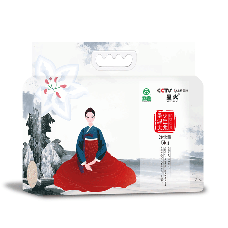 XINGHUO/星火 粳米稻花香大米5kg - 图0