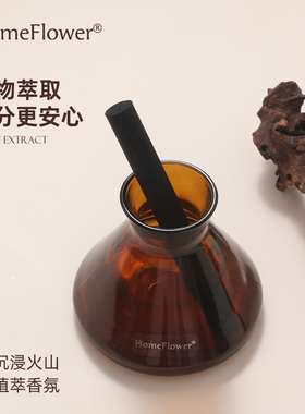 无火香薰瓶子简约风玻璃空瓶