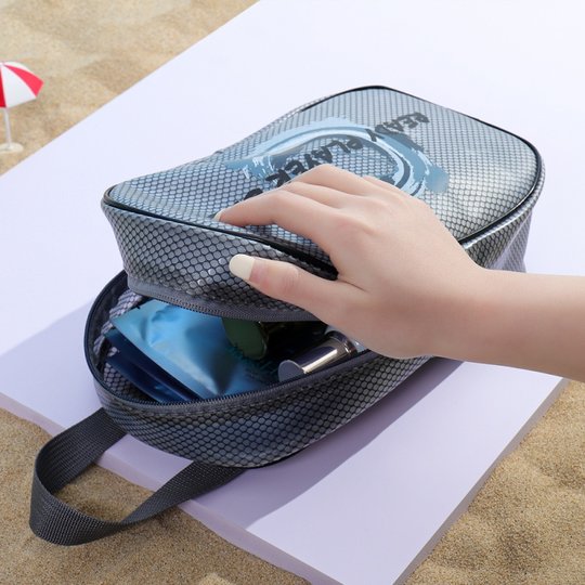 Swimming bag waterproof portable beach bag swimming toiletry bag