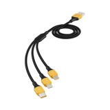 Apple, huawei, vivo, oppo, совместимый мобильный телефон, универсальный длинный зарядный кабель, realme, «три в одном», андроид