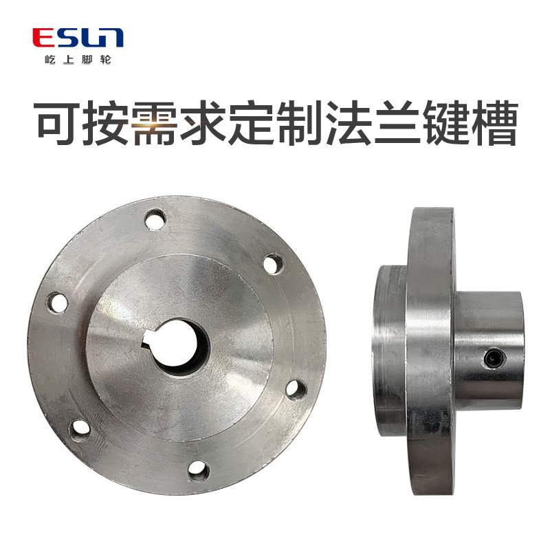 防滑机器人agv驱动轮车轮橡胶轮胎 屹上脚轮/万向轮