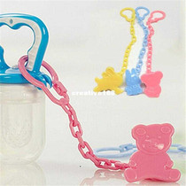 BabyInfant Dummy Pacifier Soother Chain Clip Holder Toddler