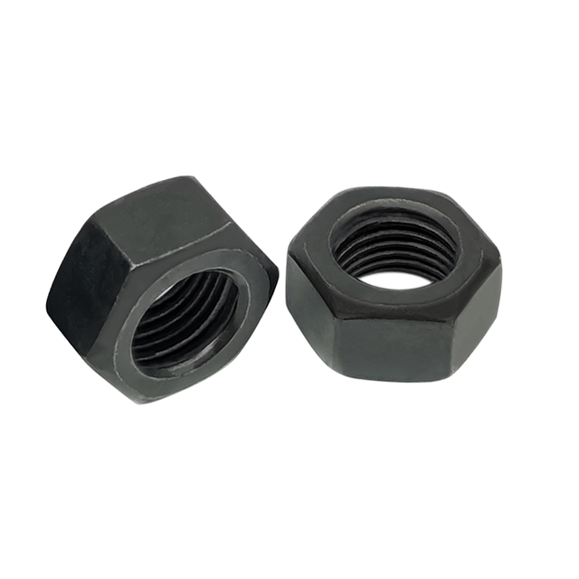 Blackened gb6170 hexagonal high-strength screw cap