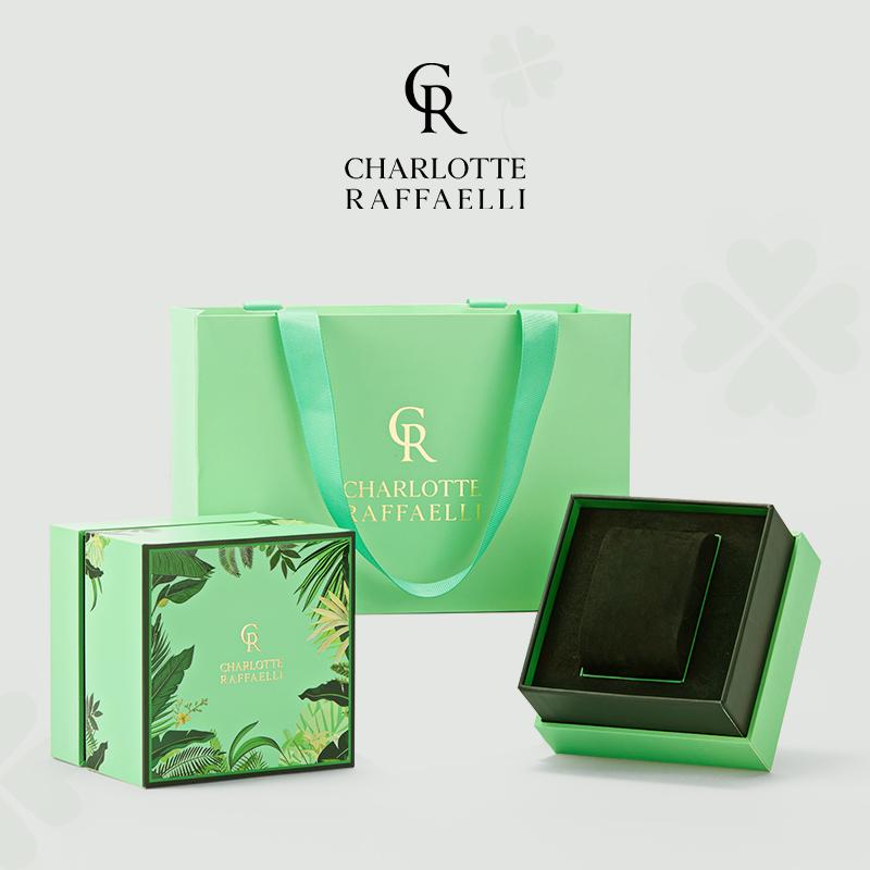 CR夏洛特 四叶草女士手表轻奢小众2025新款气质手链腕表生日礼物