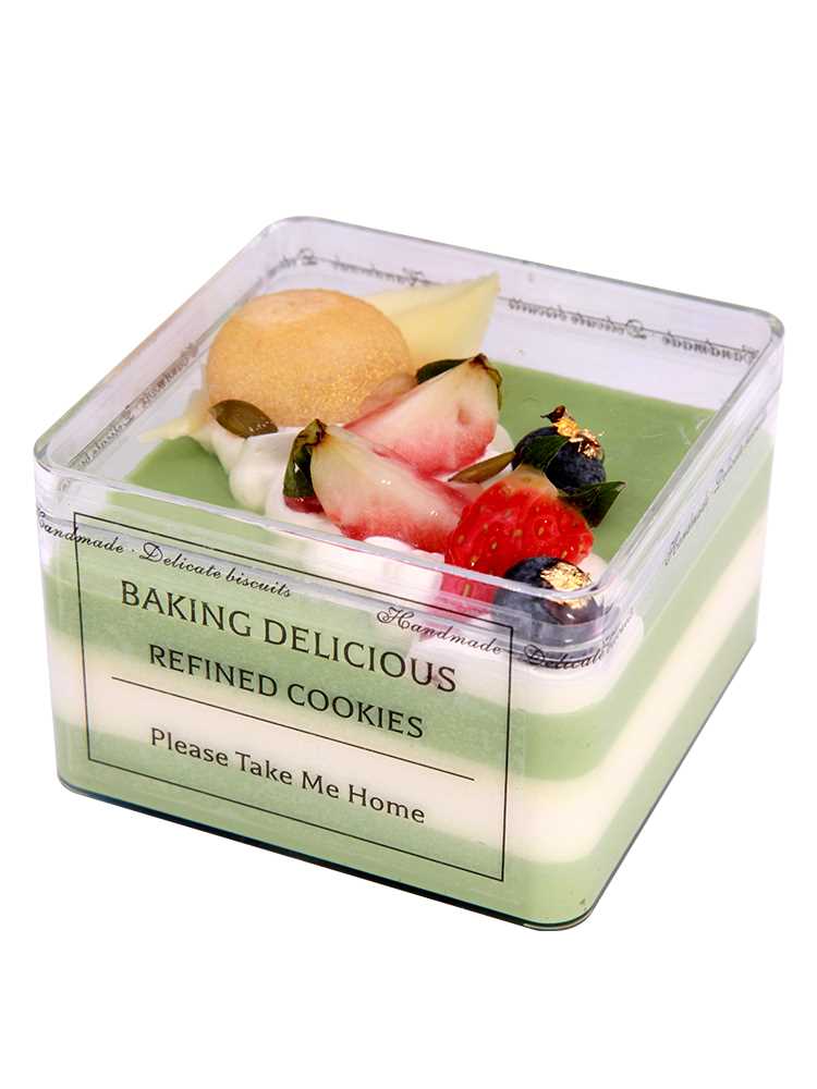 正诚水果慕斯杯包装盒豆乳木糠杯蛋糕盒甜品透明饼干提拉米苏盒子 - 图3