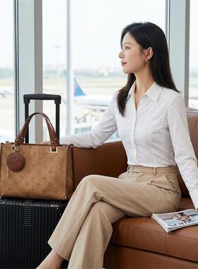 复古老花托特包女2026新