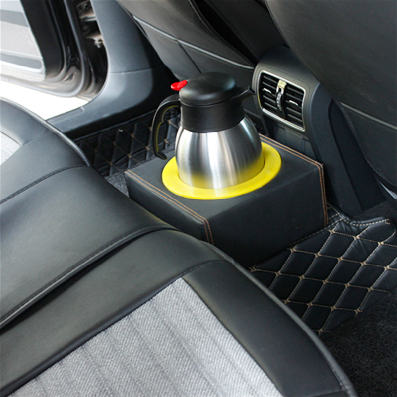 车载水壶架固定座车用保温壶热水瓶固定架多功能货车暖壶架底座