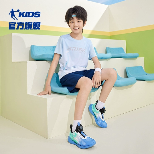 乔丹 Летняя дышащая детская спортивная обувь для мальчиков, подходит для подростков
