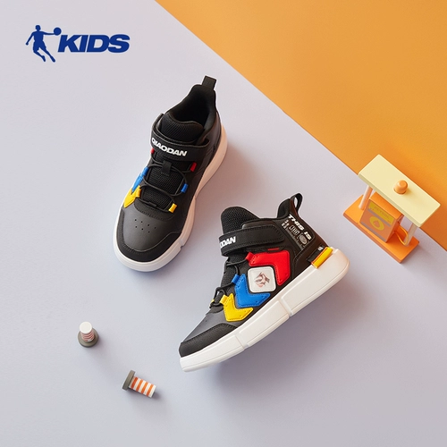 Детская высокая белая обувь, весенние кроссовки для мальчиков, спортивная обувь, подходит для подростков