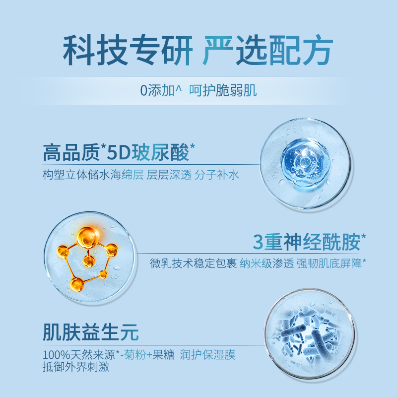 佰草集润泽兰玻尿酸女百草集面膜 佰草集宜妆贴片面膜