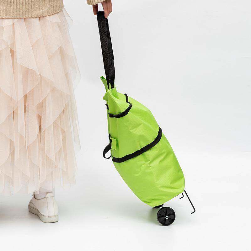 【抖音买菜神器】小拉车购物袋折叠便携伸缩买菜包环保带轮