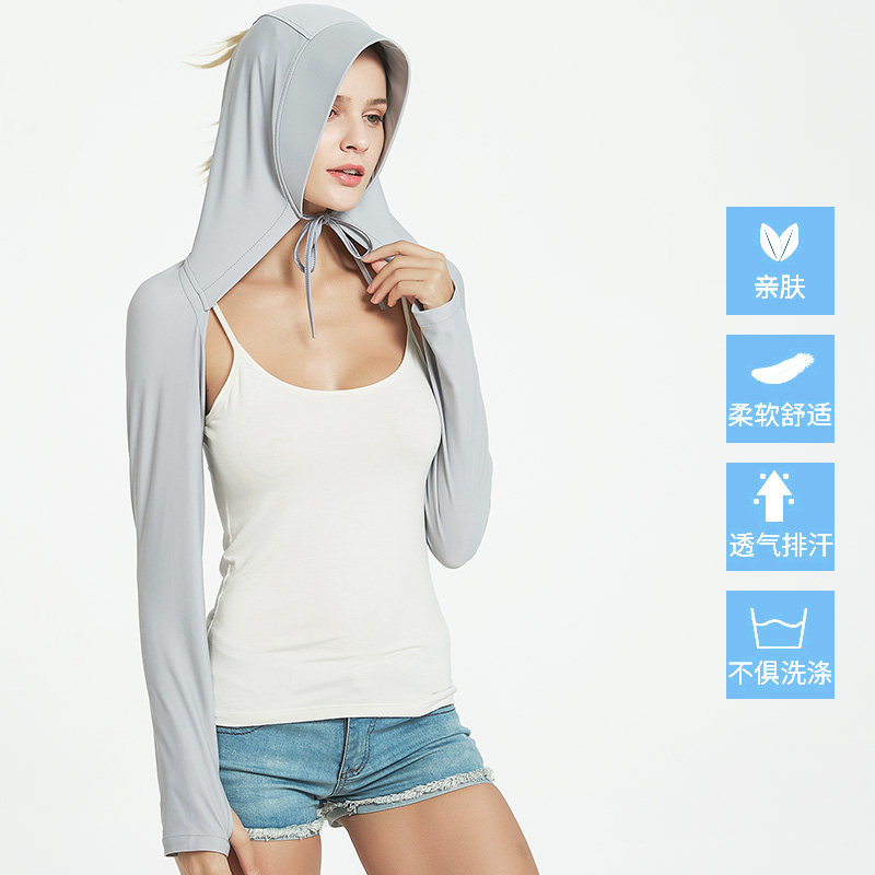 solosunny开车披肩防紫外线小外套 solosunny围巾/丝巾/披肩
