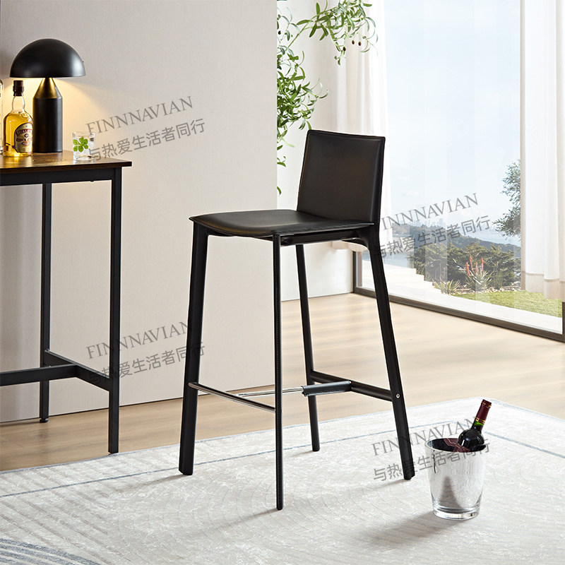 芬纳维亚ART 现代家用无扶手吧台椅 Jean 轻奢极简网红高脚靠背椅,淘宝优惠券,粉丝福利购,淘宝优惠卷