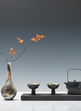 新中式茶具托盘组合摆件茂朵