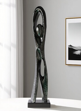 北欧轻奢抽象人物雕塑摆件