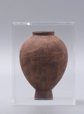 新中式亚克力罩陶瓷摆件展示陈列艺术品桌面客厅架空层酒柜装饰品