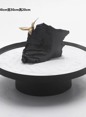 新中式造景摆件微景观客厅办公桌禅意家居装饰茶几桌面样板房软装