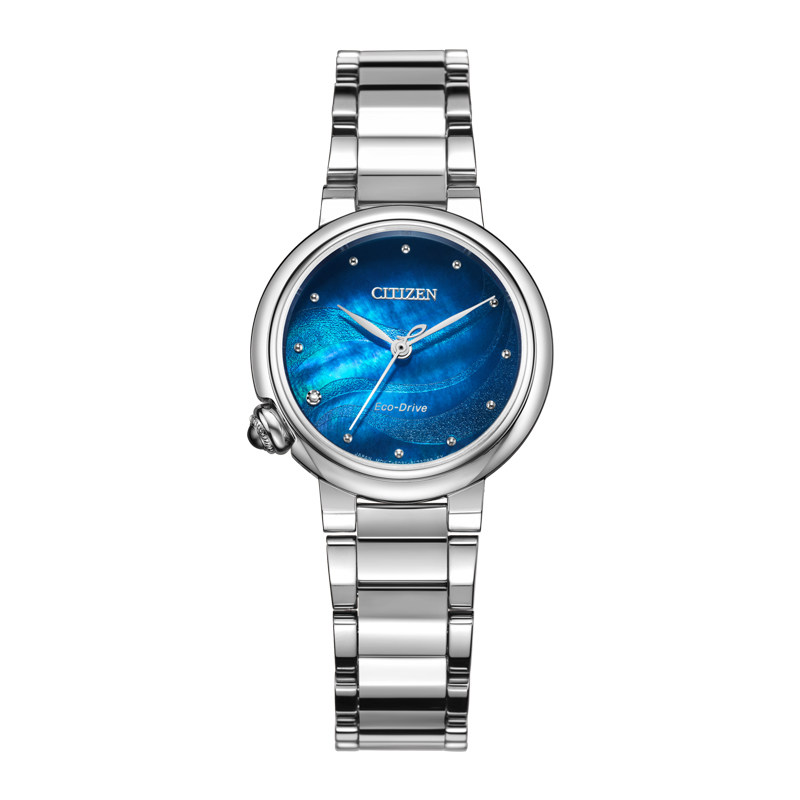 citizen日本光动能女梦幻钢带女表 时友海外日韩腕表