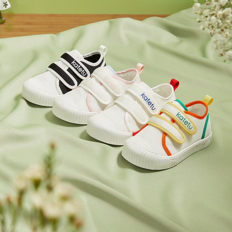 卡特兔小白鞋2026新款春季男女童防滑板鞋宝宝学步休闲鞋软底潮鞋,淘宝优惠券,粉丝福利购,淘宝优惠卷