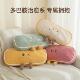 Dopamine soft cute pillow bed removable and washable cushion student dormitory bedside backrest leg pillow sleeping pillow