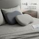 Memory foam pillow, neck pillow, cat skin belly pillow, ice silk soft and non-collapse pillow, partitioned side sleeping, slow rebound pillow