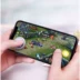 Đi bộ tạo tác Vua vinh quang rocker kẻ hút Android gamepad nút điện thoại di động để ăn gà hỗ trợ bằng tay - Cần điều khiển tay cầm chơi game fo4 Cần điều khiển