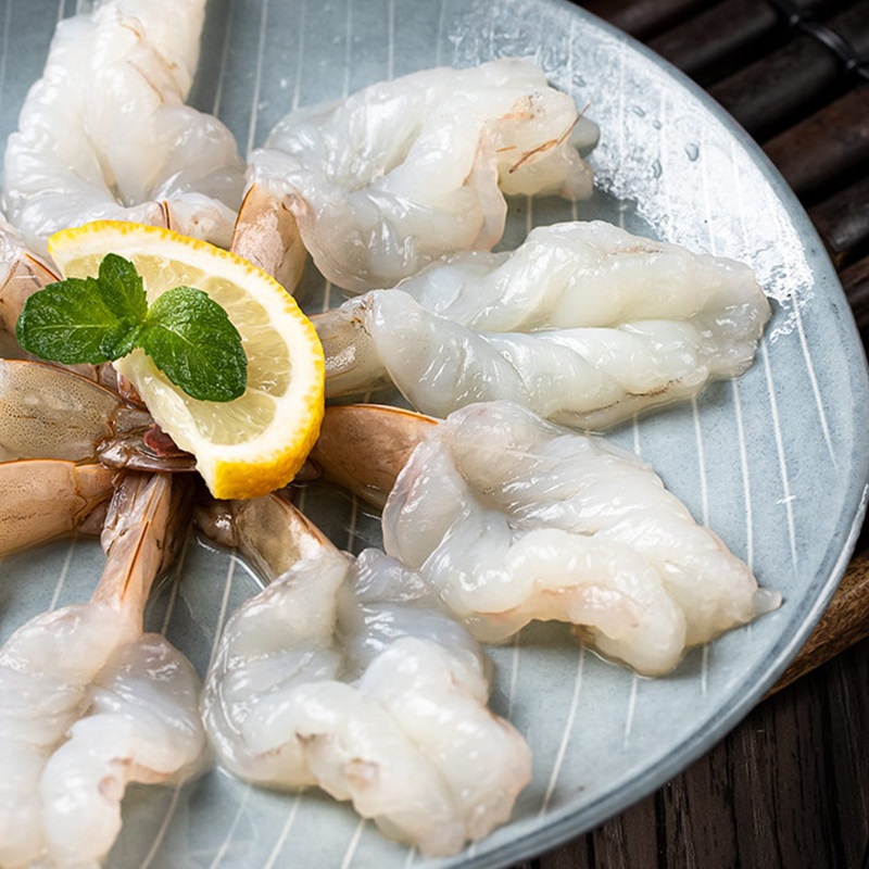新鲜凤尾虾仁 蝴蝶虾开背虾手剥青虾去线水煮汉虾海鲜冷冻商用 批,淘宝优惠券,粉丝福利购,淘宝优惠卷