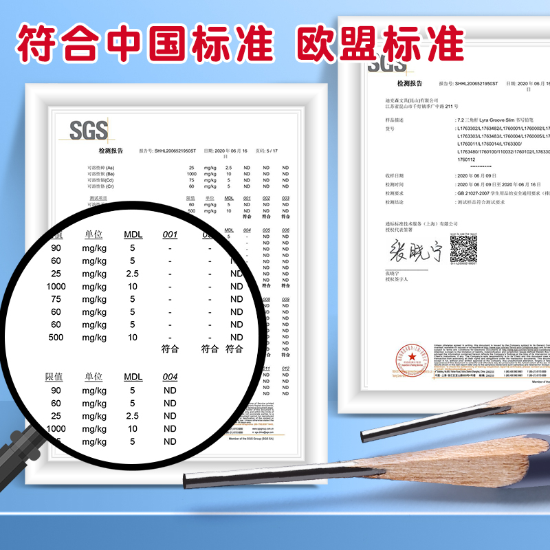 德国艺雅lyra洞洞笔2b铅笔三角杆矫正握姿2比hb小学生一年级考试 - 图1