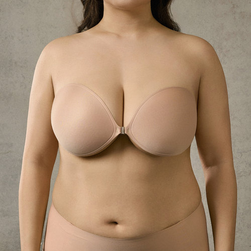 EMMAROSE聚拢上托婚纱用大胸显小胸贴女大码乳贴防凸点隐形内衣 - 图3