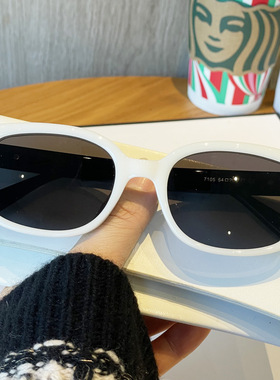 日本品质小红书红色fak家太阳眼镜女可配近视偏光防紫外线UV400方