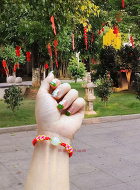 寺里直发招桃花手链正品