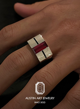 AUSTIN·淬火成金原创质感男戒
