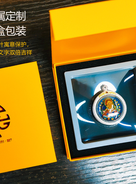 藏银手绘唐卡立体擦擦彩绘嘎乌盒吊坠项链佛牌黄财神扎基拉姆普贤