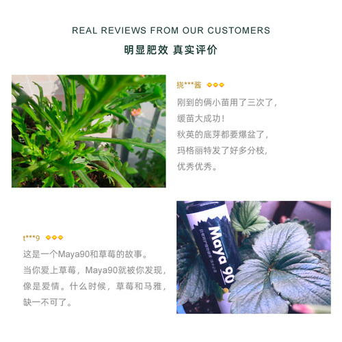 马雅Maya90s官方浓缩营养液有机肥料家用盆栽植物通用养花卉多肉 - 图2