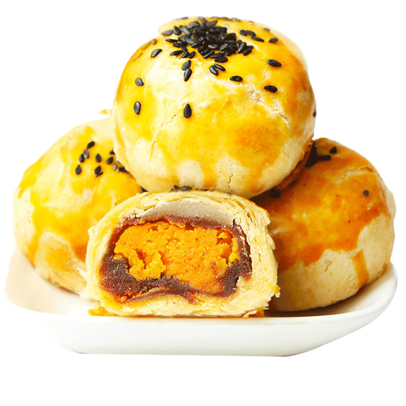 蛋黄酥雪媚娘6枚盒装网红大礼包 好爱吃食品传统糕点