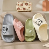 Детские тапочки для мальчиков, нескользящие слайдеры для влюбленных, подходит для подростков, семейный стиль