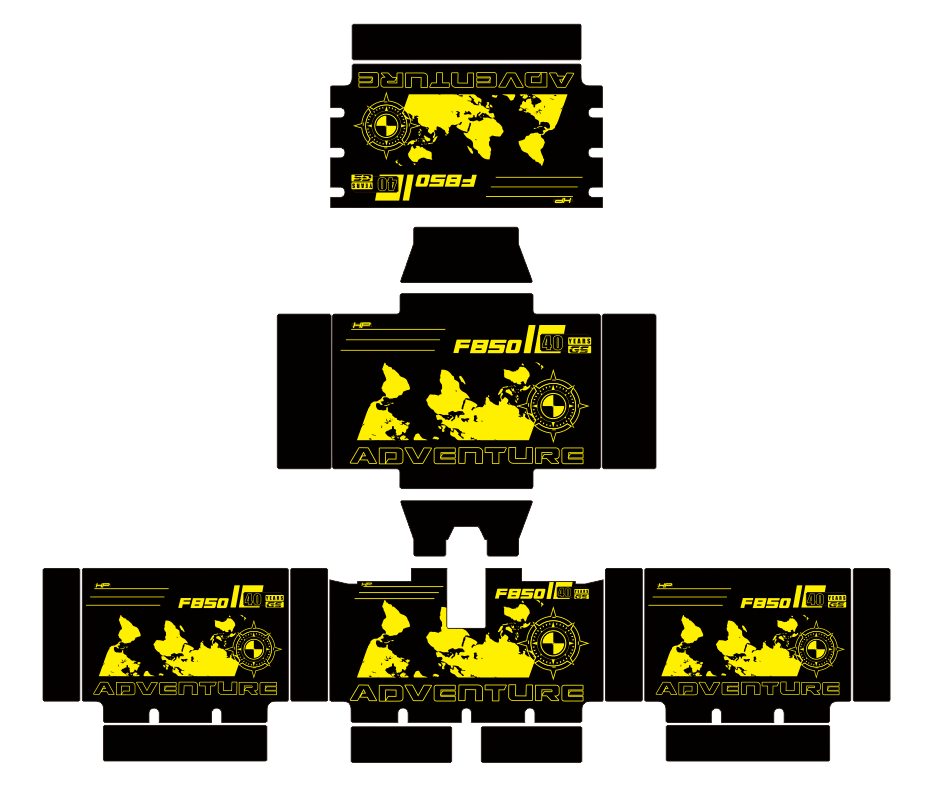 Shenglin three boxes sticker print waterproof