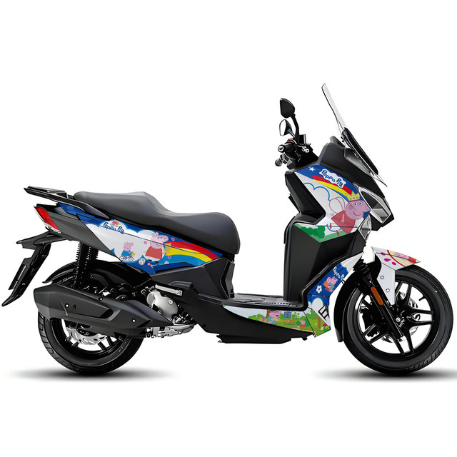 Suitable for Sanyang Nine Brother-in-law F300Joymax sticker waterproof print protective film latte art modification color change decal