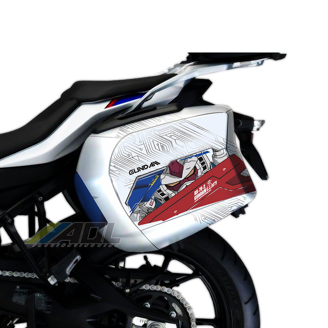 Suitable for BMW F900XR original side box stickers, personalized modified waterproof decal prints, color-changing car clothing protective film