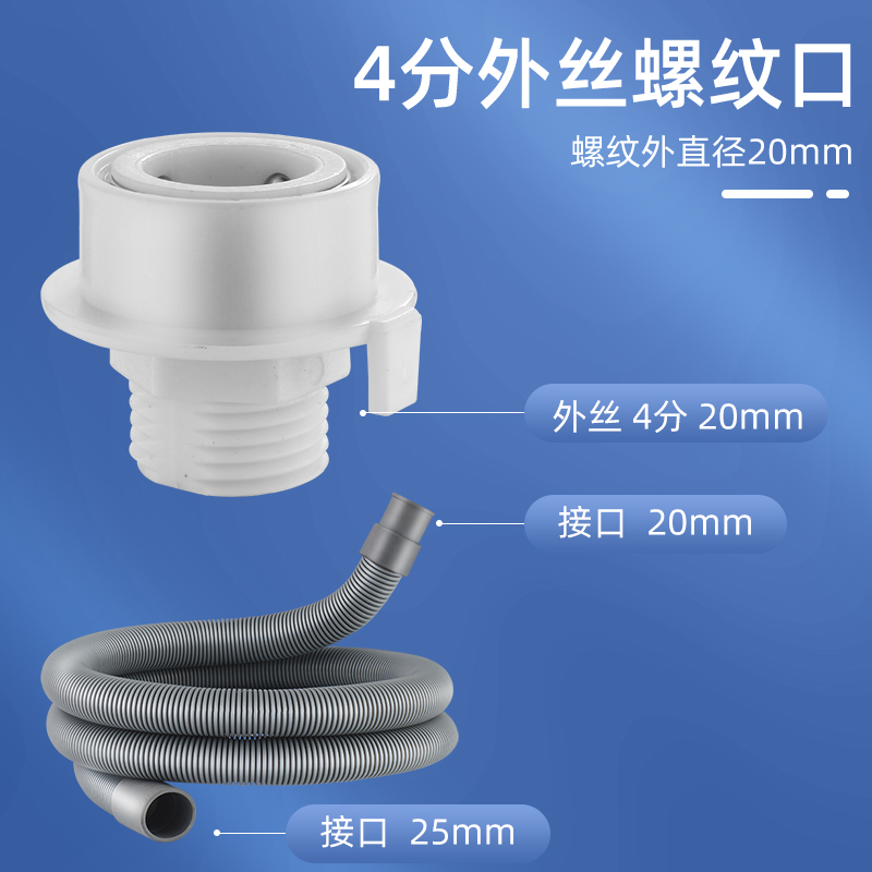 水管软管接水龙头延伸器防溅神器自来水管子延长管家用带快接头 - 图1