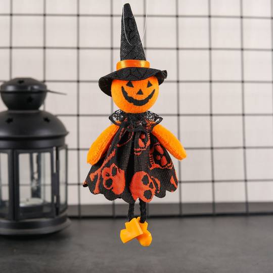 Kuaishou Muñeca Colgante Halloween Bruja Fantasma